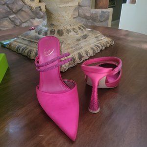 Sam Edelman Agustina Fuchsia Satin
